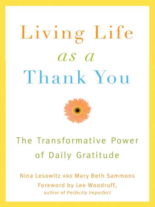 Title details for Living Life as a Thank You by Nina Lesowitz - Wait list